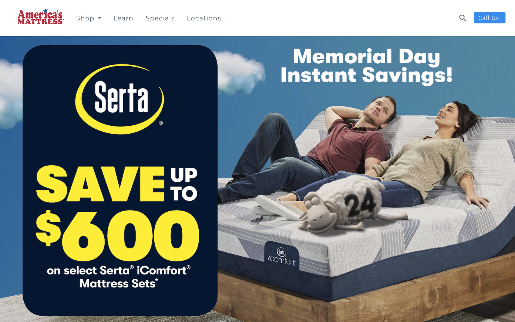 American Mattress Memorial Day campaign