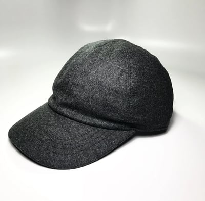 Cashmere baseball cap