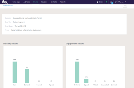 Email Reporting
