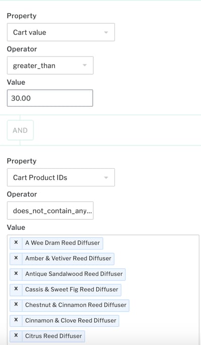 Privy Cross Sell Cart Value