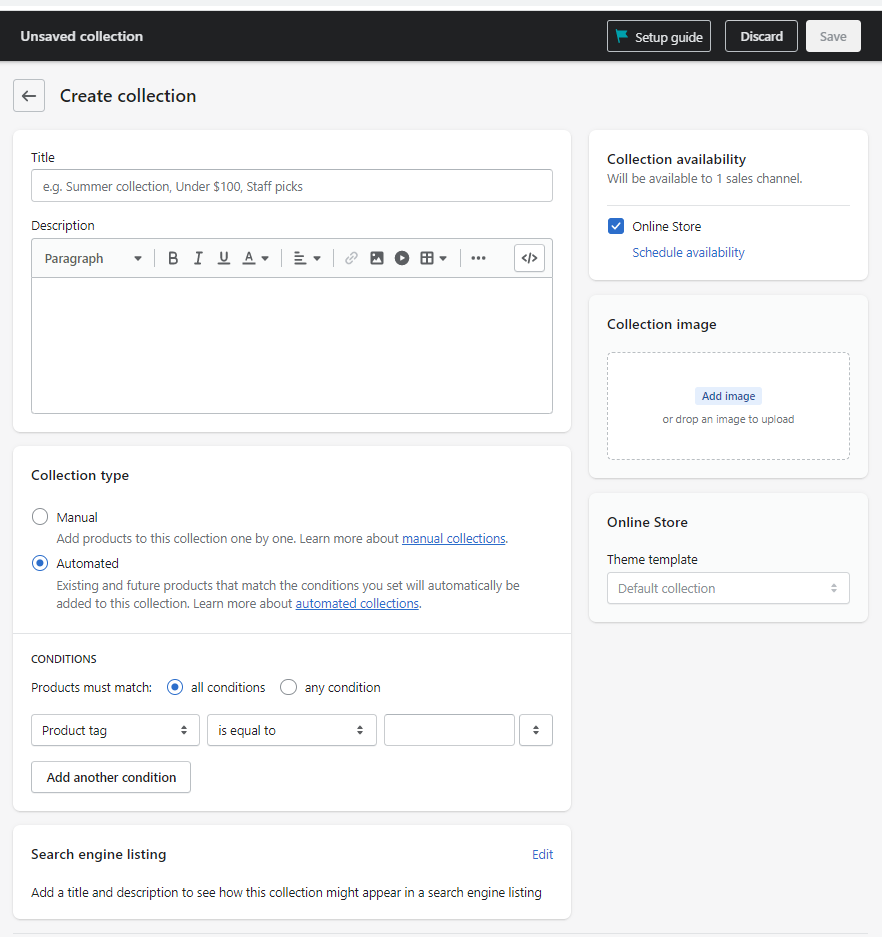 How to Add Any Page to Shopify (Product, Collection & More)