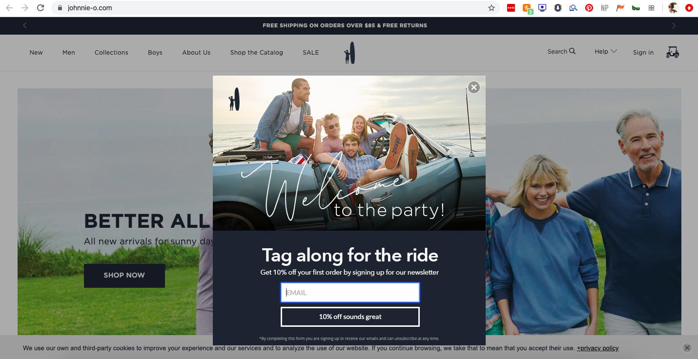 Uden for Udholde forbundet 6 Types of Popups & Popup Campaigns That Convert