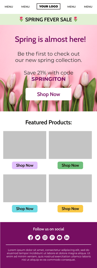 Privy Spring Template 2