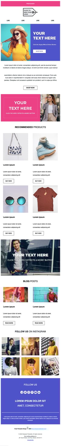 Weekly Newsletter Email Template