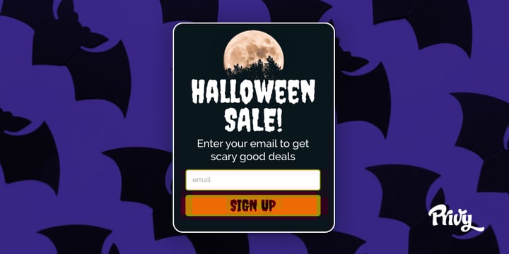 Halloween Horror VR Games Sale Email Template