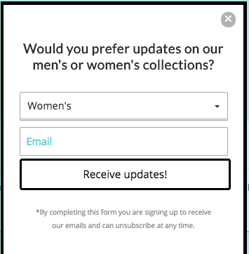 mens womens clothes preference