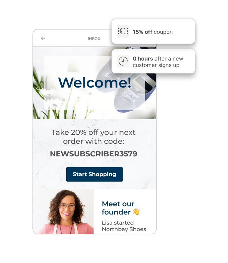 Convert new contacts into customers