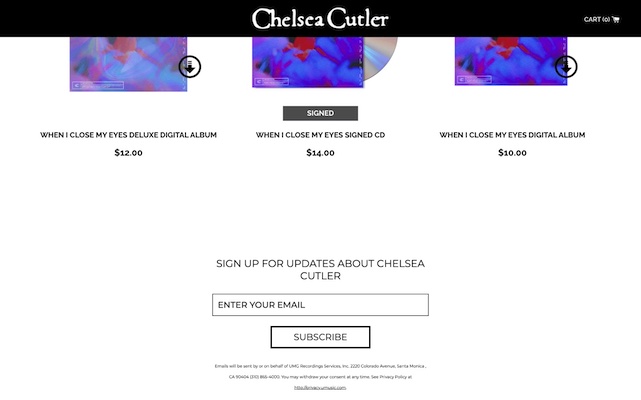 Chelsea Cutler <br>Official Store</br>