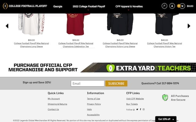 CFB Playoff <br>Official Store</br>