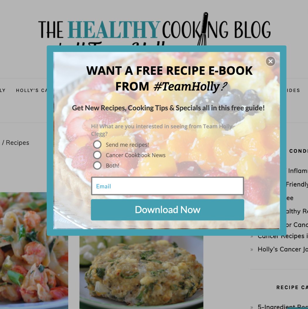 The Healthy <br>Cooking Blog</br>